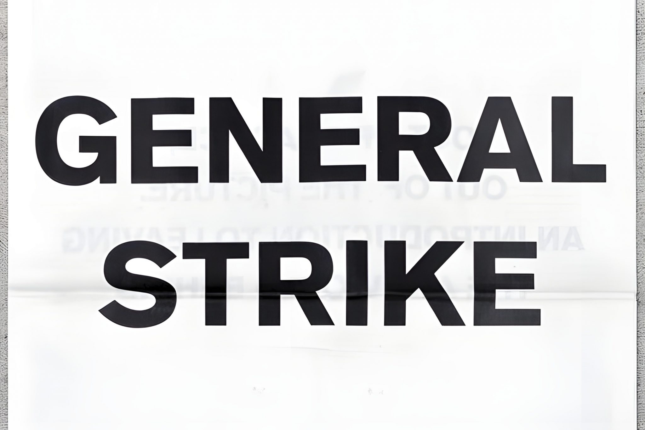 General Strike. Grundlagen zu Theorie und Geschichte des Kunstausstiegs
